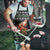 Santa Claus Fishing Christmas Apron Xmas Holiday Patterns - Wonder Print Shop