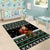 Santa Claus Fishing Christmas Area Rug Xmas Holiday Patterns - Wonder Print Shop