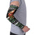 Santa Claus Fishing Christmas Arm Sleeves Xmas Holiday Patterns - Wonder Print Shop