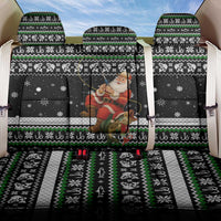 Santa Claus Fishing Christmas Back Car Seat Cover Xmas Holiday Patterns - Wonder Print Shop