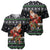 Santa Claus Fishing Christmas Baseball Jersey Xmas Holiday Patterns - Wonder Print Shop