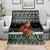 Santa Claus Fishing Christmas Blanket Xmas Holiday Patterns - Wonder Print Shop