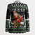Santa Claus Fishing Christmas Blazer Xmas Holiday Patterns - Wonder Print Shop