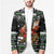 Santa Claus Fishing Christmas Blazer Xmas Holiday Patterns - Wonder Print Shop