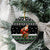 Santa Claus Fishing Christmas Ceramic Ornament Xmas Holiday Patterns - Wonder Print Shop