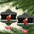 Santa Claus Fishing Christmas Ceramic Ornament Xmas Holiday Patterns - Wonder Print Shop
