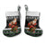 Santa Claus Fishing Christmas Stocking Xmas Holiday Patterns - Wonder Print Shop