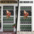 Santa Claus Fishing Christmas Door Cover Xmas Holiday Patterns - Wonder Print Shop