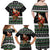 Santa Claus Fishing Christmas Family Matching Off Shoulder Maxi Dress and Hawaiian Shirt Xmas Holiday Patterns - Wonder Print Shop
