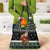 Santa Claus Fishing Christmas Grocery Bag Xmas Holiday Patterns - Wonder Print Shop