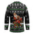 Santa Claus Fishing Christmas Hockey Jersey Xmas Holiday Patterns - Wonder Print Shop