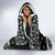 Santa Claus Fishing Christmas Hooded Blanket Xmas Holiday Patterns - Wonder Print Shop