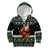 Santa Claus Fishing Christmas Kid Hoodie Xmas Holiday Patterns - Wonder Print Shop
