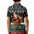 Santa Claus Fishing Christmas Kid Polo Shirt Xmas Holiday Patterns - Wonder Print Shop