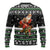 Santa Claus Fishing Christmas Ugly Christmas Sweater Xmas Holiday Patterns - Wonder Print Shop