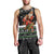 Santa Claus Fishing Christmas Men Tank Top Xmas Holiday Patterns - Wonder Print Shop