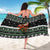 Santa Claus Fishing Christmas Sarong Xmas Holiday Patterns - Wonder Print Shop