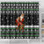 Santa Claus Fishing Christmas Shower Curtain Xmas Holiday Patterns - Wonder Print Shop