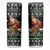 Santa Claus Fishing Christmas Skinny Tumbler Xmas Holiday Patterns - Wonder Print Shop