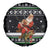 Santa Claus Fishing Christmas Spare Tire Cover Xmas Holiday Patterns - Wonder Print Shop