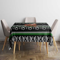 Santa Claus Fishing Christmas Tablecloth Xmas Holiday Patterns - Wonder Print Shop
