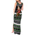 Santa Claus Fishing Christmas Tank Maxi Dress Xmas Holiday Patterns - Wonder Print Shop