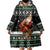 Santa Claus Fishing Christmas Wearable Blanket Hoodie Xmas Holiday Patterns - Wonder Print Shop