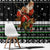 Santa Claus Fishing Christmas Window Curtain Xmas Holiday Patterns - Wonder Print Shop
