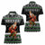Santa Claus Fishing Christmas Women Polo Shirt Xmas Holiday Patterns - Wonder Print Shop