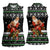 Santa Claus Fishing Christmas Women Sleeveless Polo Shirt Xmas Holiday Patterns - Wonder Print Shop