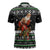 Santa Claus Fishing Christmas Zipper Polo Shirt Xmas Holiday Patterns - Wonder Print Shop