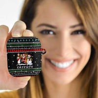 Santa Claus Jesus Friend of Christmas AirPods Case Xmas Holiday Patterns - Wonder Print Shop