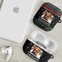 Santa Claus Jesus Friend of Christmas AirPods Case Xmas Holiday Patterns - Wonder Print Shop