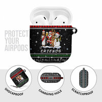 Santa Claus Jesus Friend of Christmas AirPods Case Xmas Holiday Patterns - Wonder Print Shop