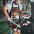 Santa Claus Jesus Friend of Christmas Apron Xmas Holiday Patterns - Wonder Print Shop