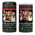 Santa Claus Jesus Friend of Christmas 4 in 1 Can Cooler Tumbler Xmas Holiday Patterns - Wonder Print Shop