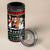 Santa Claus Jesus Friend of Christmas 4 in 1 Can Cooler Tumbler Xmas Holiday Patterns - Wonder Print Shop