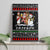 Santa Claus Jesus Friend of Christmas Canvas Wall Art Xmas Holiday Patterns - Wonder Print Shop