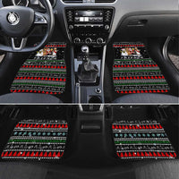 Santa Claus Jesus Friend of Christmas Car Mats Xmas Holiday Patterns - Wonder Print Shop