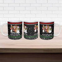 Santa Claus Jesus Friend of Christmas Ceramic Mug Xmas Holiday Patterns - Wonder Print Shop