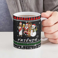 Santa Claus Jesus Friend of Christmas Ceramic Mug Xmas Holiday Patterns - Wonder Print Shop