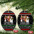 Santa Claus Jesus Friend of Christmas Ceramic Ornament Xmas Holiday Patterns - Wonder Print Shop