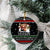 Santa Claus Jesus Friend of Christmas Ceramic Ornament Xmas Holiday Patterns - Wonder Print Shop