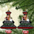 Santa Claus Jesus Friend of Christmas Ceramic Ornament Xmas Holiday Patterns - Wonder Print Shop