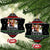 Santa Claus Jesus Friend of Christmas Ceramic Ornament Xmas Holiday Patterns - Wonder Print Shop