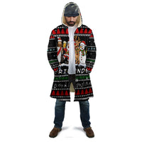 Santa Claus Jesus Friend of Christmas Cloak Xmas Holiday Patterns - Wonder Print Shop