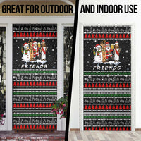 Santa Claus Jesus Friend of Christmas Door Cover Xmas Holiday Patterns - Wonder Print Shop