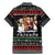 Santa Claus Jesus Friend of Christmas Family Matching Mermaid Dress and Hawaiian Shirt Xmas Holiday Patterns - Wonder Print Shop