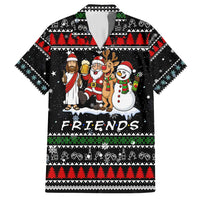 Santa Claus Jesus Friend of Christmas Hawaiian Shirt Xmas Holiday Patterns - Wonder Print Shop