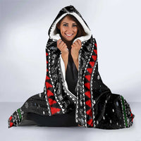 Santa Claus Jesus Friend of Christmas Hooded Blanket Xmas Holiday Patterns - Wonder Print Shop